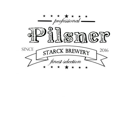 Pilsner öletikett bryggeri Hjälp att ta fram snygga trycksaker