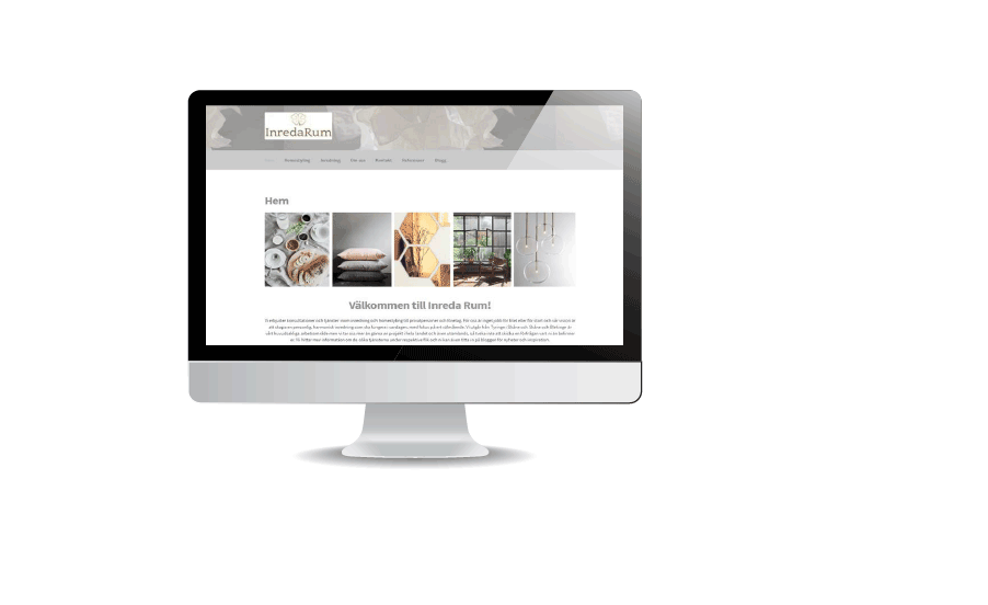 Inreda rum - Snygga hemsidor gjorda av webbyrån Hjälp med hemsidan
