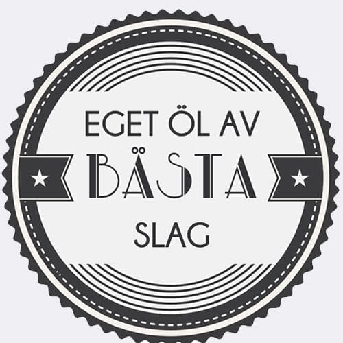 etiketter eget öl av bästa slag retro öletiketter