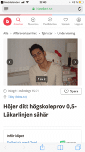 Bra bilder och professionell hemsida