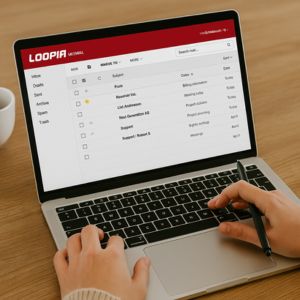 Hantera e-postkonton hos Loopia.